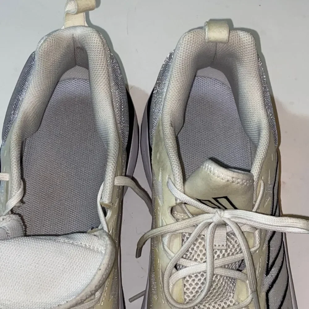 Adidas #335 320 White Mesh Sneakers Size 16 USA